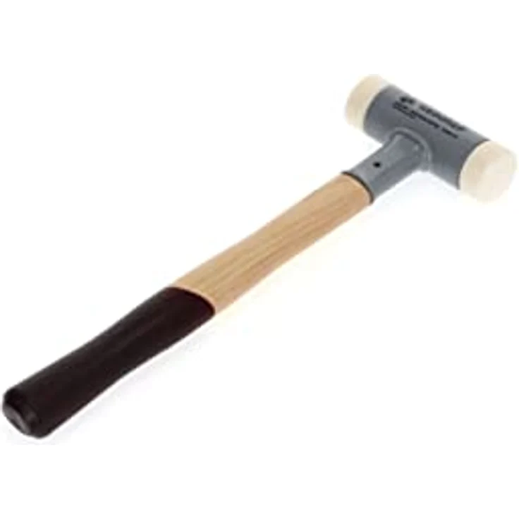 GEDORE Rückschlagfreier Schonhammer, Ø 35 mm, Hickorystiel, Austauschbare Polyamid-Köpfe - Preisvergleich – Bild 3