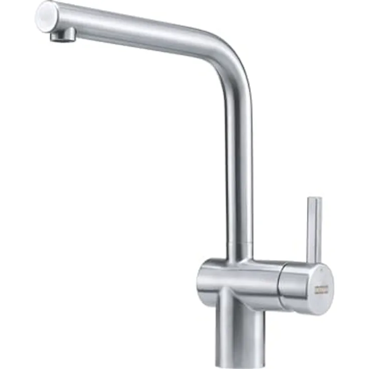 FRANKE ATLAS NEO Hochdruck Küchenarmatur mit Schwenkauslauf und Laminar-Perlator, Edelstahl radial gebürstet
