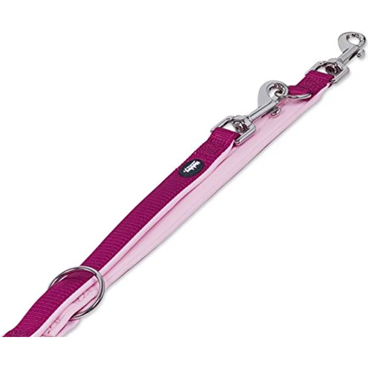 Nobby Führleine Classic Preno, himbeere / pink L: 200 cm, B: 20/25 mm, 1 Stück