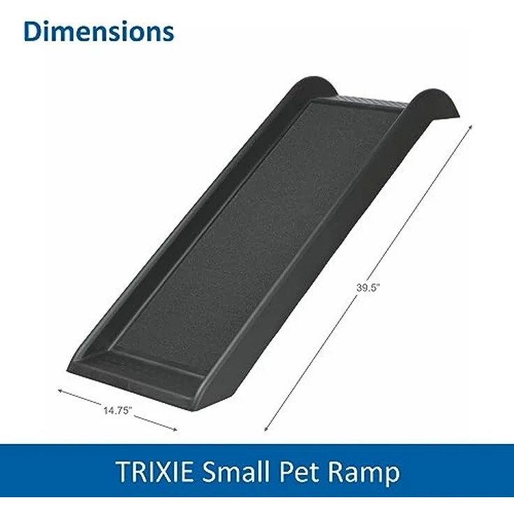 Trixie Hunde-Rampe 38x100 cm schwarz – Bild 2