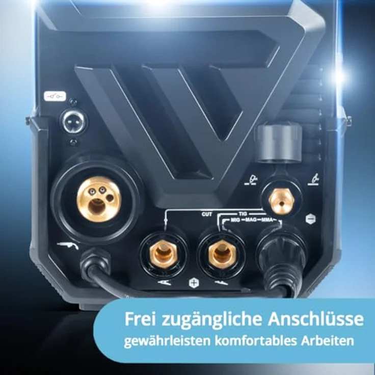 STAHLWERK CTM-250 Puls Pro, 6-in-1 Schutzgasschweißgerät mit 200 Ampere und Plasmaschneider, IP21S, 15,7 kg – Bild 7