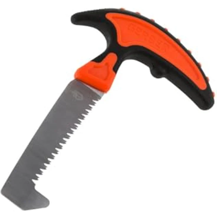Gerber Gear Vital Pack Saw, Handsäge mit SK-5 Klinge und ergonomischem gummierten Griff, orange – Bild 2