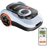 NAVIMOW i208 LiDAR Mähroboter, kabellos für 800 m², Geländereifen, Dual LiDAR und Vision System, automatische Kartierung, steigungsfähig bis 45%