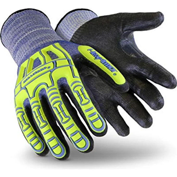 HexArmor Rig Lizard Thin Lizzie 2095 Impact Work Gloves with 360 Cut Resistance, Large