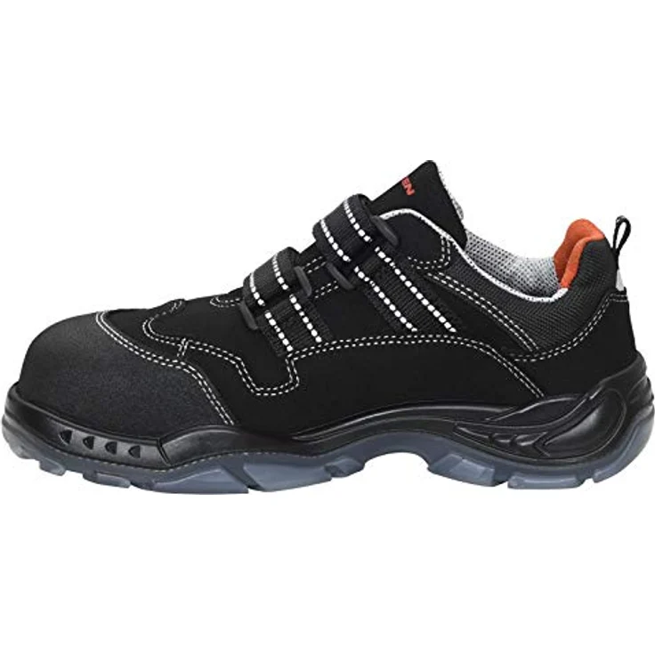 ELTEN SID ESD S3 Sicherheitsschuh, atmungsaktiv mit hydrophobierter Mikrofaser und geschlossener, gepolsterter Lasche, schwarz – Bild 5
