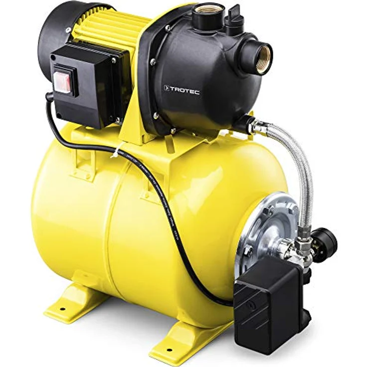 Trotec TGP 1025 E Hauswasserpumpe 3.300 l/h 7 m|30 m 3 bar – Bild 2