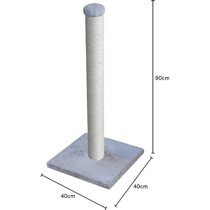 Nobby Kratzbaum Classic Anzio 40 x 40 cm, grau – Bild 3