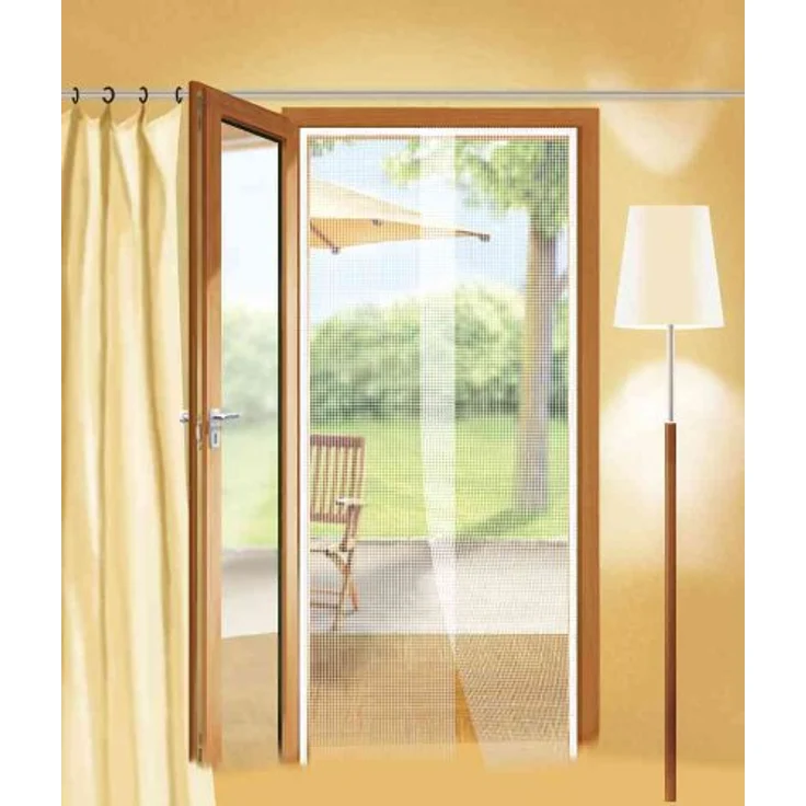 tesa Fliegengitter COMFORT für Türen, 2 x je 0,65 m x 2,50 m 4042448858849 – Bild 4