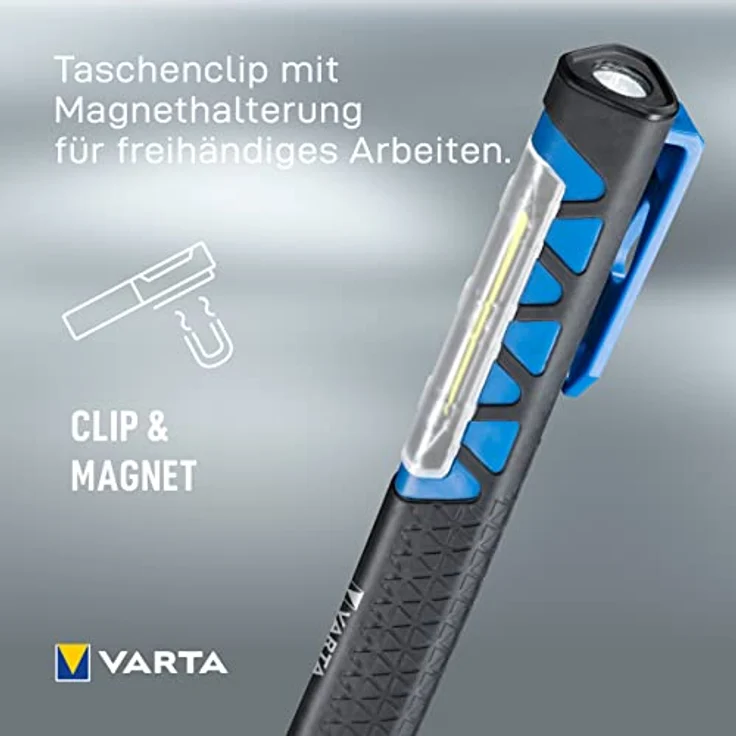 Varta Arbeitslampe Work Flex Pocket Light 3AAA mit Batt., 17647101421 – Bild 5