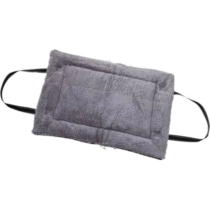 Nobby Decke/Tasche eckig SHANTA, grau, 60 x 40 cm – Bild 2