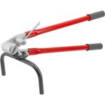 YATO Rinneneisenbieger 630 mm mit Halterung Biegezange Blechbiegezange Rinnenträger Abbiegezange, Stahl, 30-90° Arbeitswinkel, 8 mm Schlitzbreite, 6 mm maximale Dicke - Preisvergleich