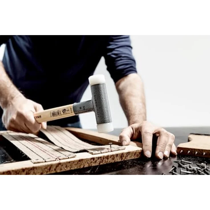 SUPERCRAFT-Schonhämmer, mit schwingungsdämpfendem, ergonomisch geformtem und lackiertem Hickorystiel | Ø=40 mm | 3366.040 – Bild 16