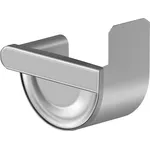 Sarei Rinnenendstück, Nennweite 100 mm, rechts, aus Aluminium für halbrunde Dachrinnen