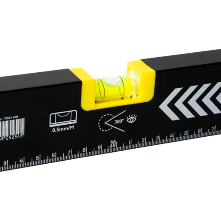 C.K T3591 600 Leichtmetall-Wasserwaage, 600 mm, präzise Messungen und robustes Design – Bild 4