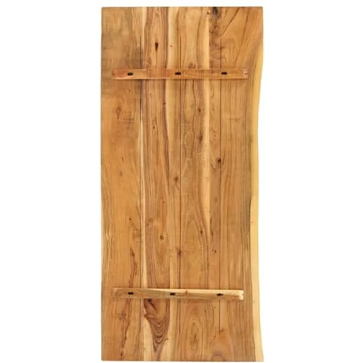 vidaXL Badezimmer-Waschtischplatte Massivholz Akazie 140 x 55 x 2,5 cm – Bild 8