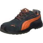 PUMA Safety Omni Orange Low SRC 643620-40 Sicherheitsschuh S1P Groeße: 40 Schwarz, Orange 1 Paar