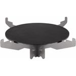 Petromax Feuerstelle Petromax Grillplatte rf33 Kochkreuz und Grillplatte, Ø 27,5 cm, Stahl, geölt