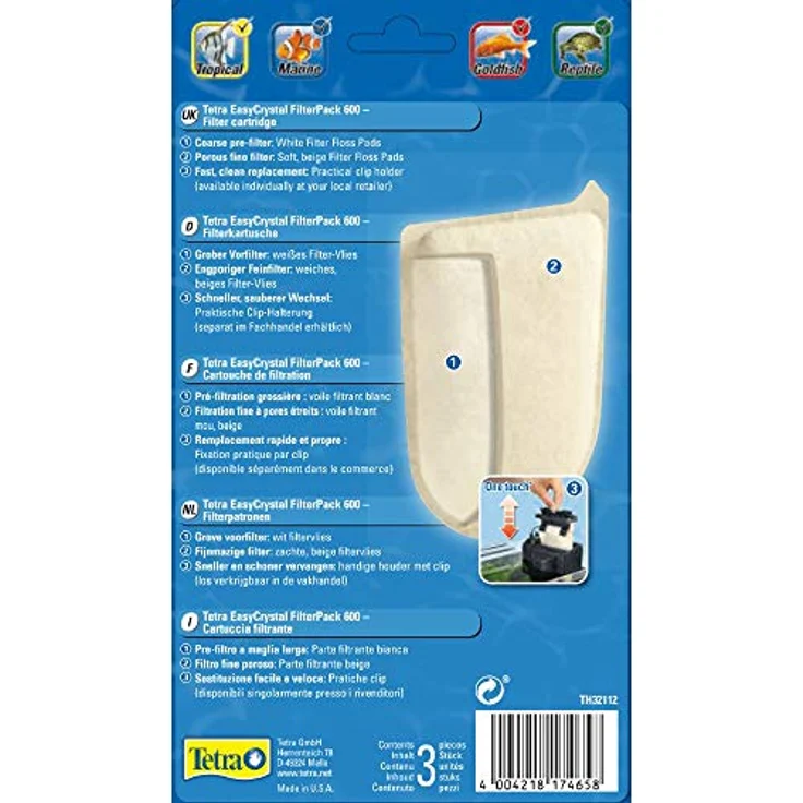Tetra EasyCrystal Filter Pack 600 – Bild 3