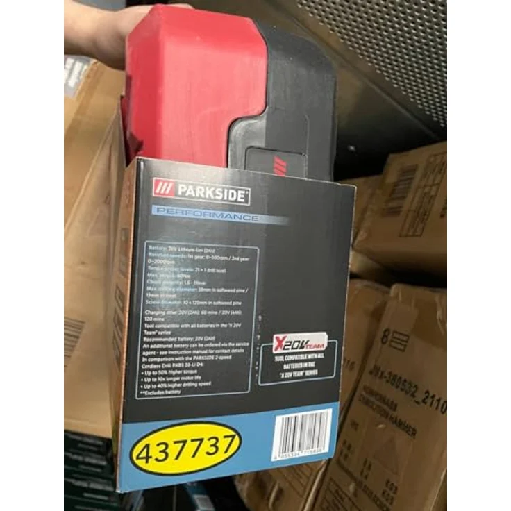 PARKSIDE PERFORMANCE® Akku-Bohrschrauber PABSP 20 Li C3, 20 V, max. 2000,00 U/min, mit Bluetooth® und 2-Gang-Getriebe – Bild 5