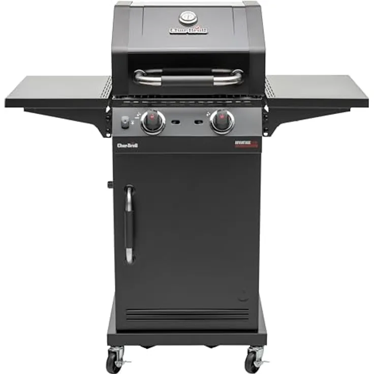 Char-Broil Advantage CORE B 2-Brenner Gasgrill, TRU Infrared Technology, klappbare Seitenablagen