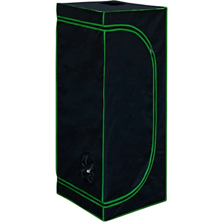 Kingpower - Grow Box Grow Zelt für Pflanzen Growbox Gewächshaus Garten Anzucht Mini Gemüse Kräuter Schrank Indoor 40x40x160cm Blumen klein Tomaten – Bild 2