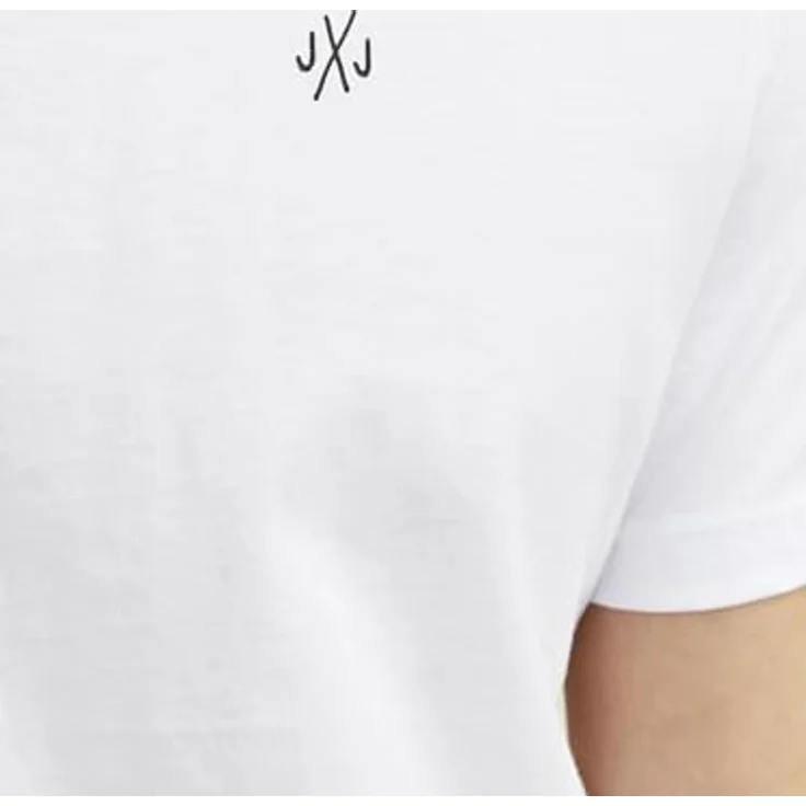 Jack & Jones Jorijxj, Herren Shirt 5er-Pack, Kurzarm, Rundhalsausschnitt, Normalfit, Weiß, Blau, Schwarz, Grün, Grau, (M) – Bild 7