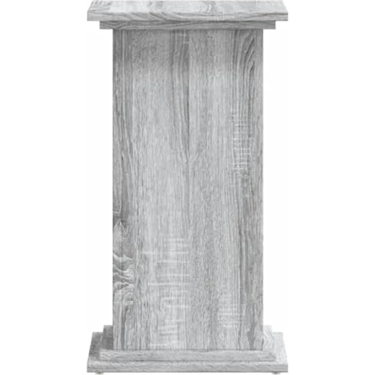 vidaXL Blumenständer Pflanzenständer Grau Sonoma 33x33x60 cm Holzwerkstoff (1 St) - Robustes und langlebiges Material, große stabile Oberfläche, hohle Konstruktion zur Stabilitätssteigerung – Bild 5