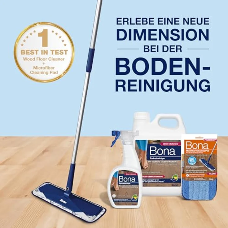 Bona Parkettreiniger Sprühflasche 1 Liter – Bild 8