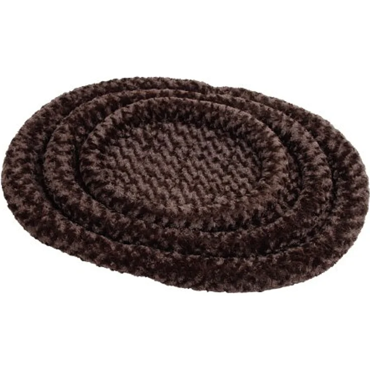 Kerbl 82566 Kuschelbett, 52 x 42 x 6 cm, braun – Bild 3