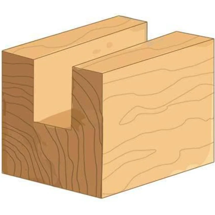 OTTO Bündigfräser 1/2 Zoll, Hartmetallschneide, Doppelschneidig, max. 13.000 min-1, 1/2 x 2 Zoll – Bild 4