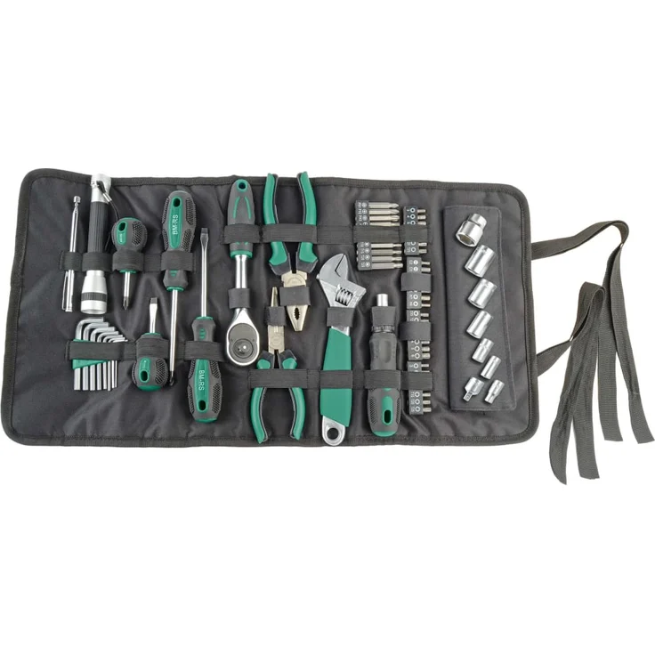 Brüder Mannesmann M21170 Werkzeugset in Tasche 65teilig – Bild 1