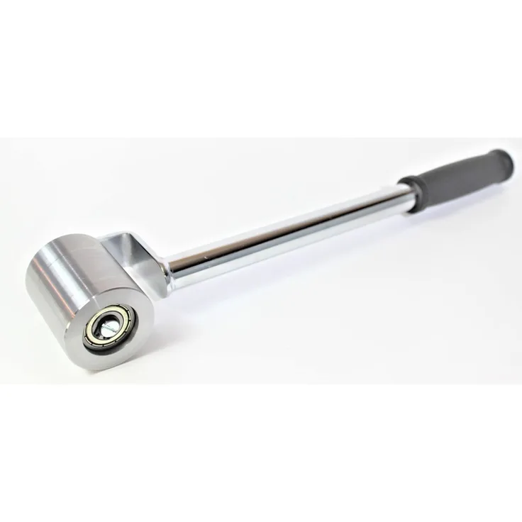 Profi Andrückrolle 60 mm Metall Andrückwalze Andrück Rolle Folie Dachdecker lang
