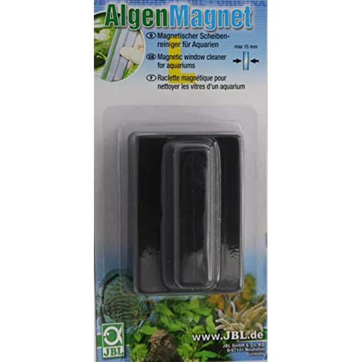 JBL Algenmagnet Scheiben-Reinigungsmagnet für 6  mm Aquarienscheiben – Bild 2