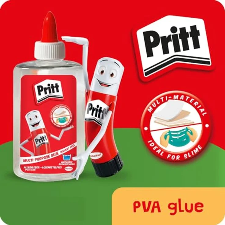 Pritt Alleskleber 145,0 g, lösungsmittelfrei, starke und dauerhafte Klebkraft, transparent – Bild 3