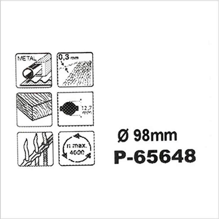Makita P-65648 Stahldrahtbuerste Vermessingt, 600 W, 18 V – Bild 5