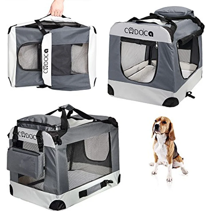 Cadoca Hundetransportbox faltbar Größe L – Bild 2
