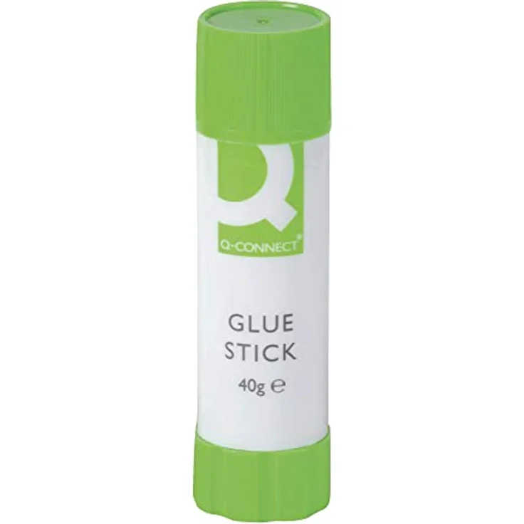 Q-Connect KF10506 Klebestift, 40 g - vielseitiges Klebemittel für präzises Arbeiten – Bild 1