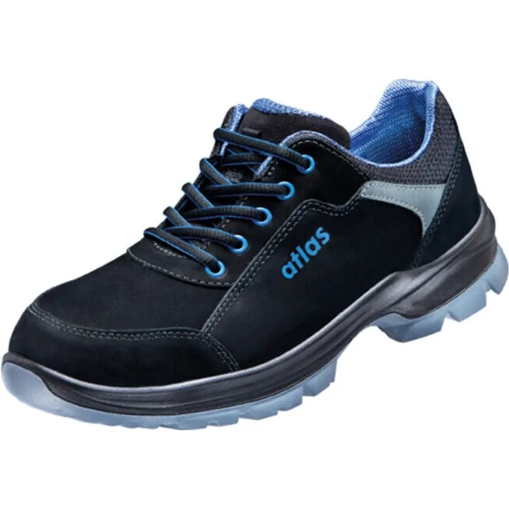 Atlas Halbschuh alu-tec 625 XP ESD S3, Weite 10, Größe 44, atmungsaktives Soft-Nubukleder, INNOFLEX SYSTEM