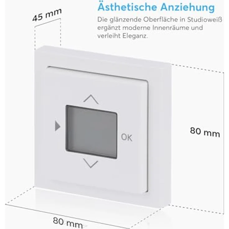 Busch-Jaeger 6422 UJ-84 Jalousie-Basis-Timer Future linear, 2-fach Komplettset mit Automatik-Timer in Studioweiß – Bild 4