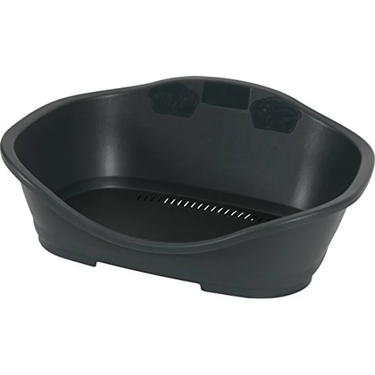 Trixie 38811 Kunststoffbett Sleeper, 56,5 X 42 X 24 cm, dunkelgrau – Bild 3