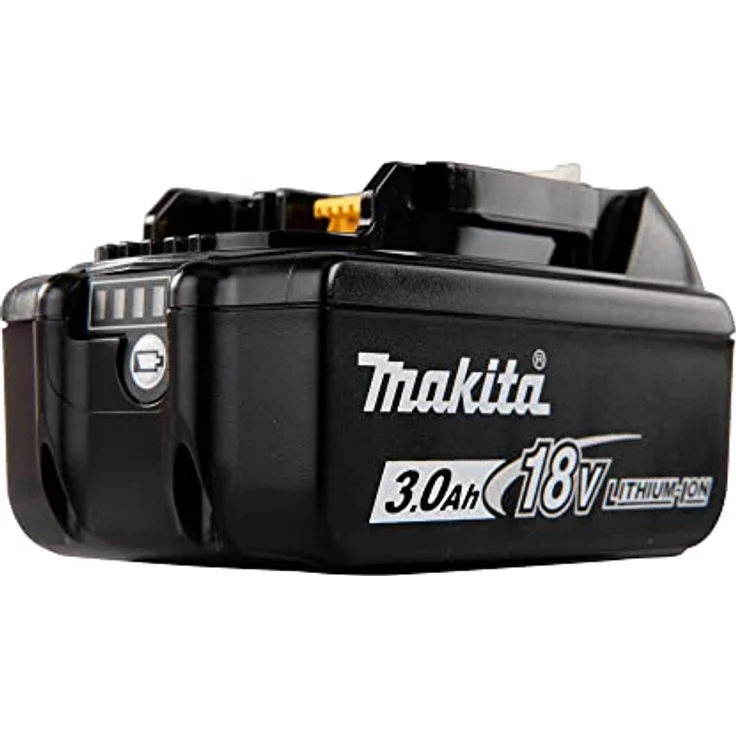 Makita bl1830b 18 V Li-Ion Akku 3.0 Ah (mit Ladezustandsanzeige), schwarz-weiß (1) - 632G12-3 - ohne Ladegerät – Bild 5