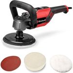 Einhell CC-PO 1100/150 CE, Elektro-Multifunktionswerkzeug Polier- und Schleifmaschine mit 1100 W, Drehzahlelektronik und ergonomischem Design