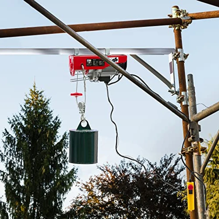 Arebos - Elektrische Seilwinde 200kg – Bild 2