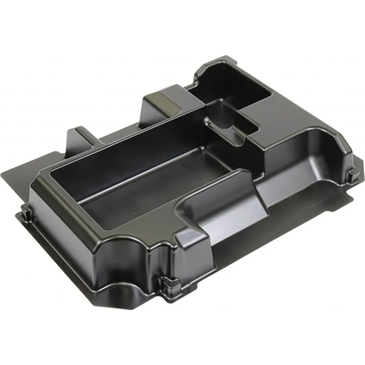 Makita 8351P0-7, Tiefziehteil für Akku-Schwingschleifer DBO380/DBO381, stabiler schwarzer Kunststoff für MAKPAC Gr. 3