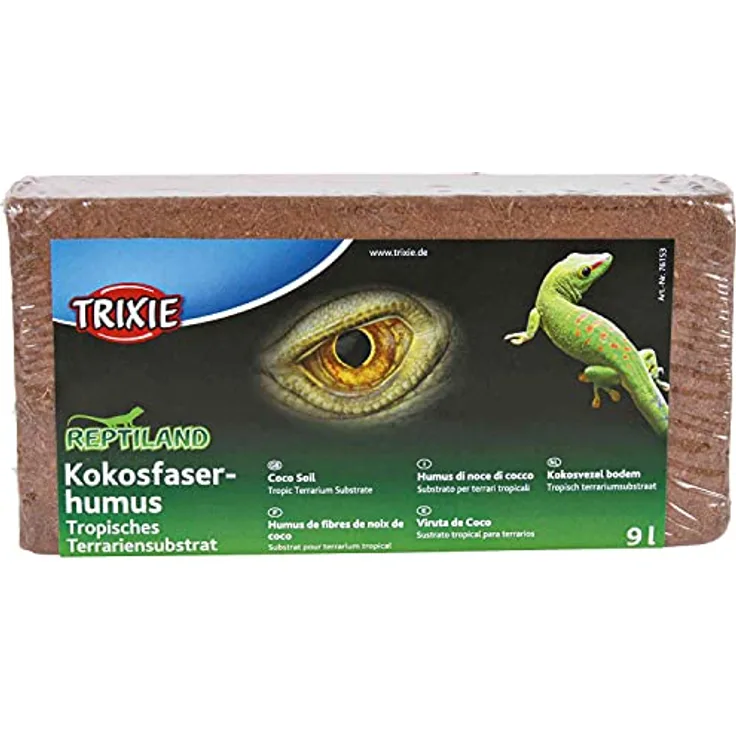 Trixie 76153 Kokosfaserhumus, Substrat, gepresst, ergibt 9 l (1er Pack)