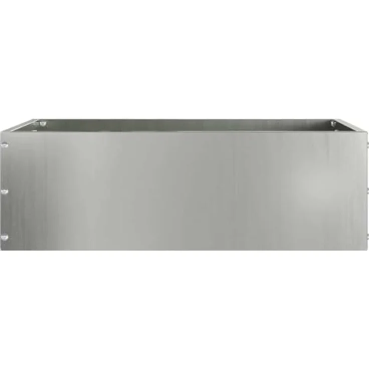 vidaXL Raseneinfassung 6er Set, verzinkter Stahl, 40 x 40 x 13 cm, moderne Metallkante für Garten und Terrasse, strapazierfähige Rasenbarriere – Bild 4