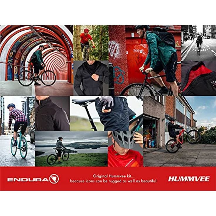 Endura Hummvee WP Shell Jacke schwarz Größe XL, Ultraleichtes winddichtes Ripstop-Gewebe, wasserabweisende Beschichtung – Bild 7