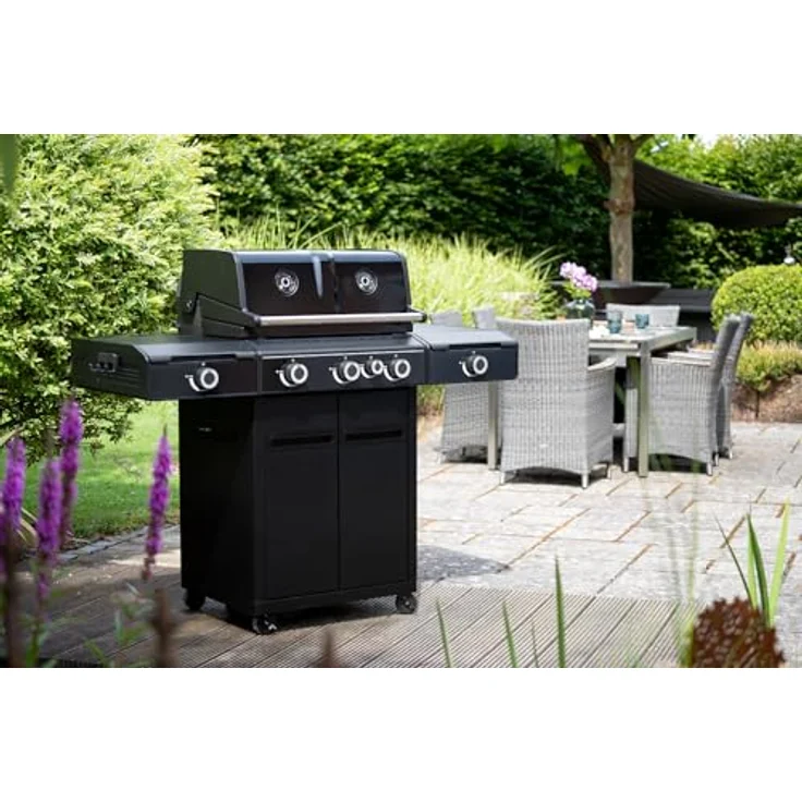 OUTDOORCHEF Heat X-345 RB, Gasgrill Grillstation mit 23,5 kW Leistung, XL Infrarotbrenner und hochwertigem Edelstahl-Gehäuse – Bild 3