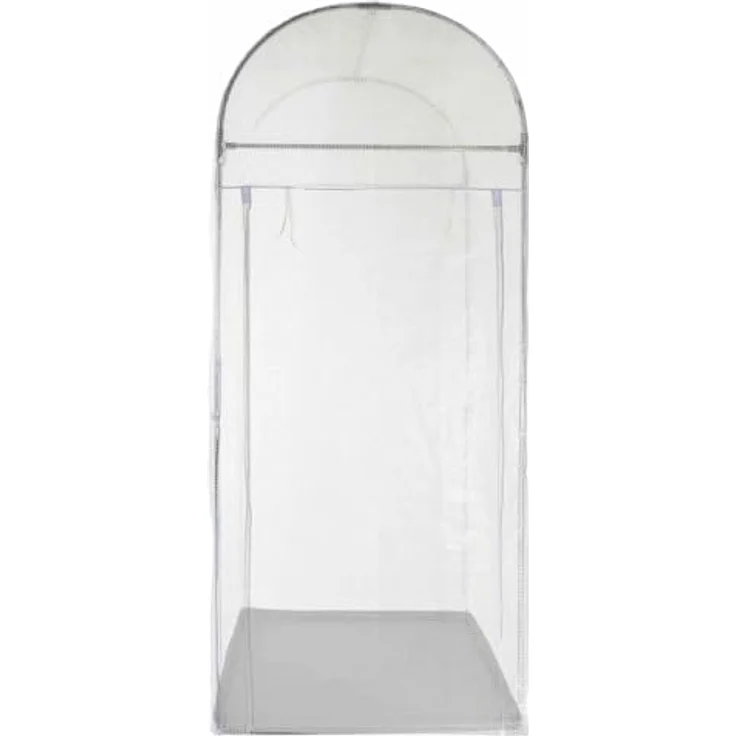 Videx Frostschutzhaus Palm Protect 100x100x250 cm, transparente UV-stabile Gitterfolie – Bild 1