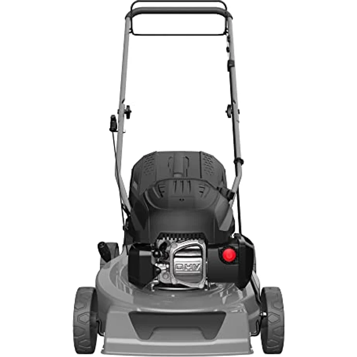 GÜDE Rasenmäher Benzin mit Antrieb Eco Wheeler 415 R 3in1 grau 145ccm 3PS 42cm – Bild 3